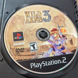 DISK ONLY Wild Arms 3 Retro Video Game ps2 - 2 for $15